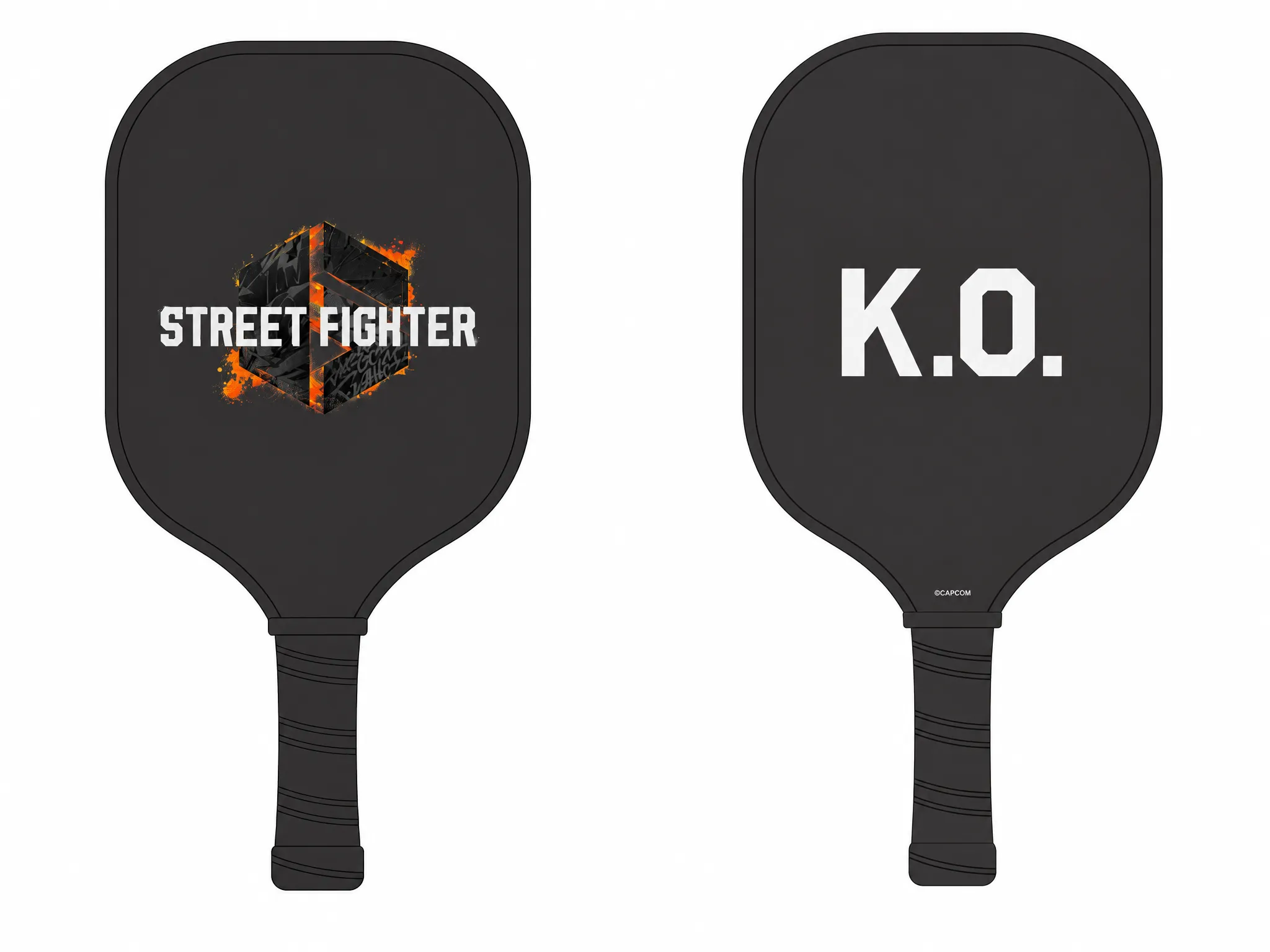 Street Fighter 6 匹克球拍 A、B 兩面