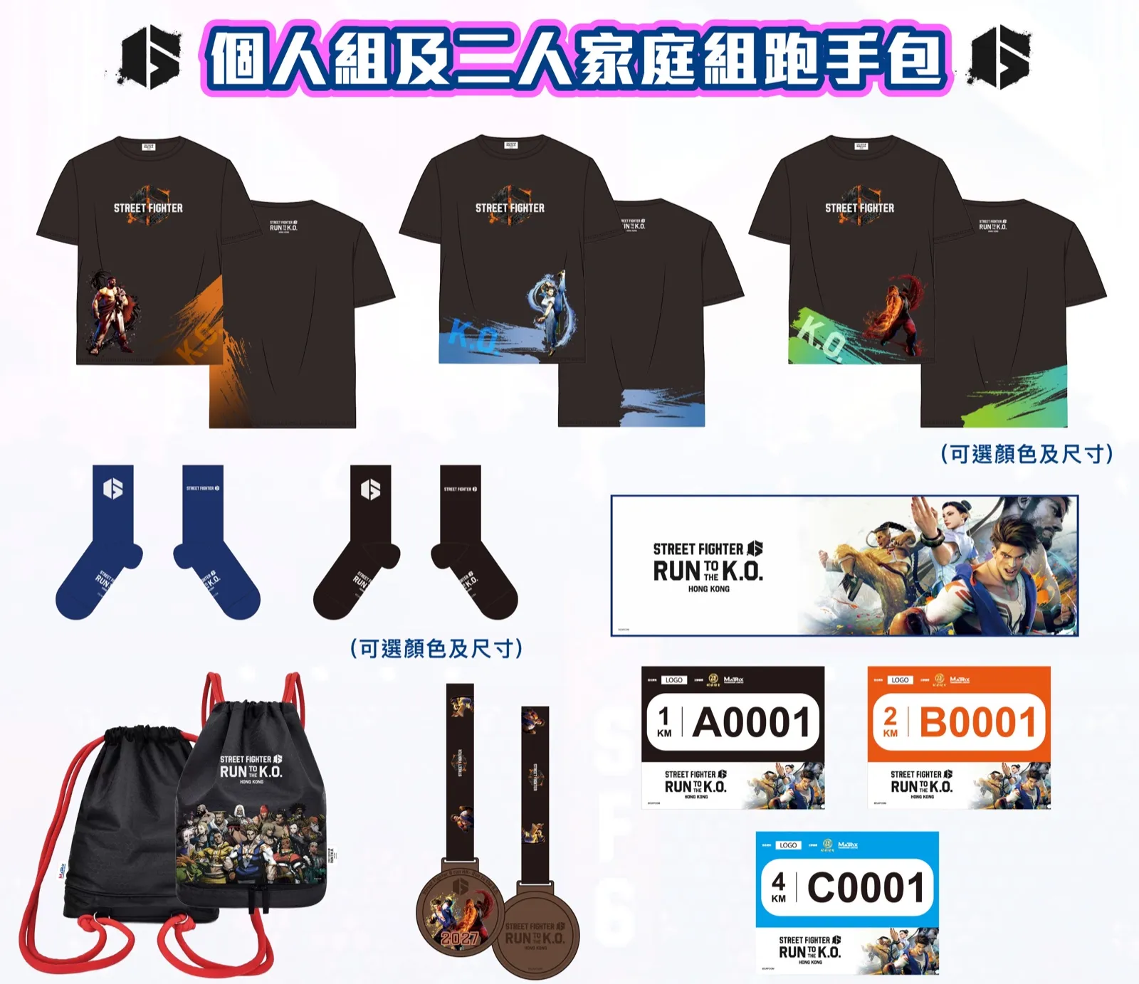 核心跑手裝備總覽圖